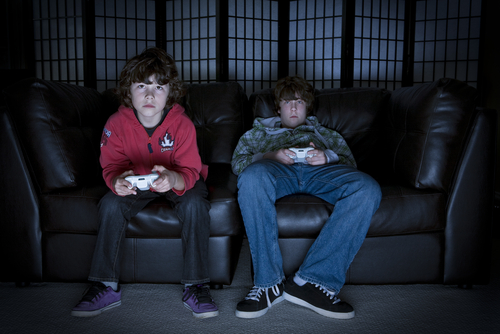 video games teens couch addiction